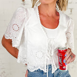 Feminine Crop Top
