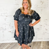 Chic Little Bow Romper