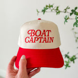 Boat Captain Trucker Hat