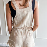 Sandy Toes Tie-Strap Romper