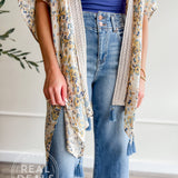 Bloom & Tassel Kimono