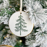 Flat Tree Ornament