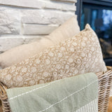 SANDY FLORAL PILLOW