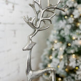 Large Silver Reindeer