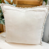 Beige Linen Mix Pillow