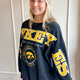 Iowa Philly Split Crewneck Long Sleeve