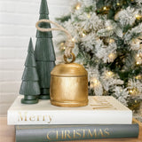 Set of Two - Merry Christmas Holiday Storage Books