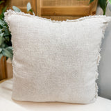 Beige Linen Mix Pillow