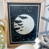 10x13” Moon/Pumpkin Sign