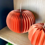 9” Paper Folding Honeycomb Pumpkin