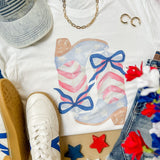 Patriotic Coquette Boots Graphic Tee