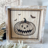 8” Leaf/Jack-O-Lantern Frame
