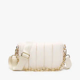 Lala Quilted Chain Crossbody