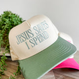 Jesus Saves, I Spend Hat