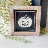 5” Reversible Pumpkin Sign
