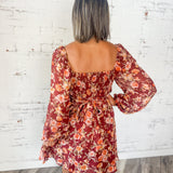 Floral Sweetheart Dress