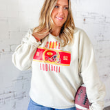 Vintage Football Sweatshirt
