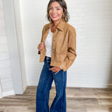 Camel Classic Button Jacket