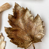 Antique Gold Leaf Dish