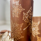 Bronze Leaf Lantern