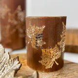 Bronze Leaf Lantern