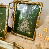 Large Gold Ribbon Photo Frame