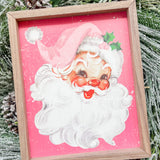 Pink Santa - 8x10