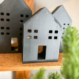 Black Wooden Houses