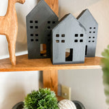 Black Wooden Houses