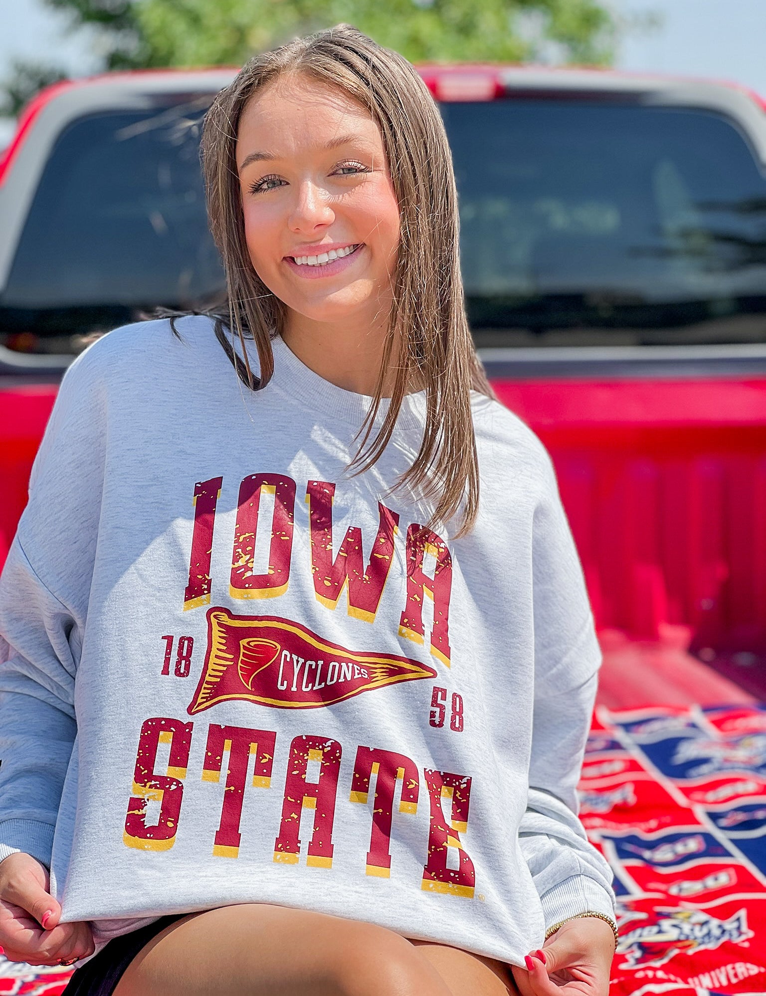 Pennant Pride Embellished Star Sleeve