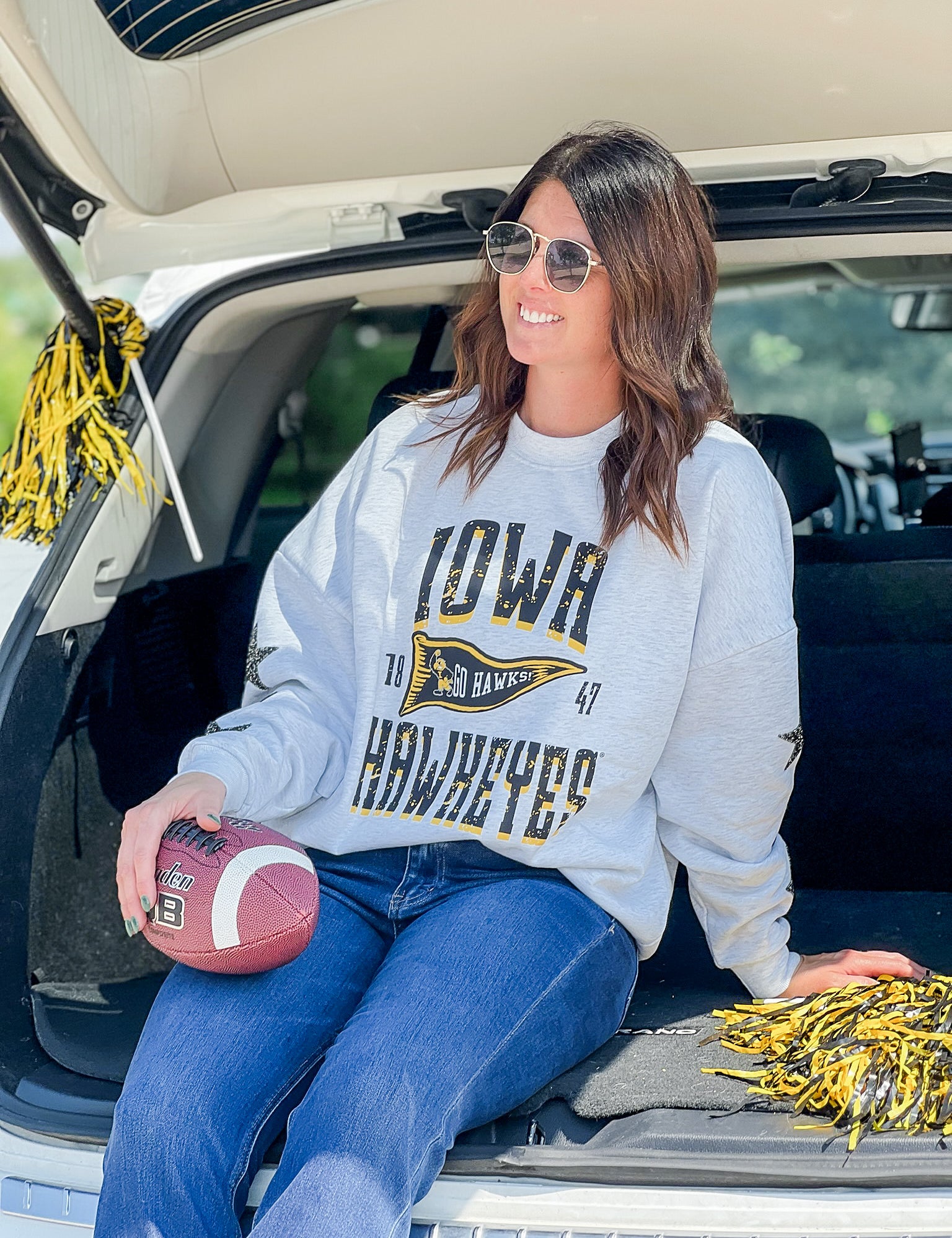 Pennant Pride Embellished Star Sleeve