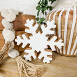 Wood Snowflakes