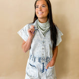 Easy Does It Denim Romper