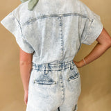 Easy Does It Denim Romper