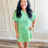 Green Light Go Romper