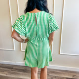 Green Light Go Romper