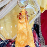 Iowa State Bandana Bag Charm