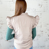 Ruffle Up Vest