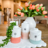 Colored Ceramic Vase