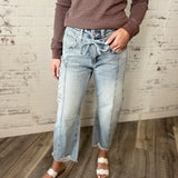 Bow & Go Light Wash Jeans
