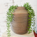 Natural Stripe Ceramic Vase