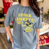 Iowa Keep The Lead Crewneck Tee