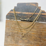 Multi-Strand Toggle Necklace
