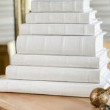 White Cotton Canvas Book