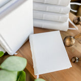 White Cotton Canvas Book