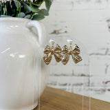 Pearl and Bow Earring