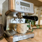 Gold Leaves Coffee Mug