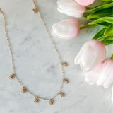Starburst Charm Necklace