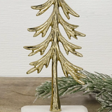 8.5" Metal Tree On Base