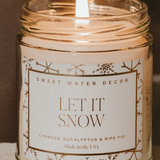 Let It Snow 9oz Candle